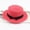 Watermelon Red, variant on Fesfesfes Adult Summer Wide Brim Hat Sunshade Hat Fisherman's Hat Basin Hat Outdoor Bucket Hat