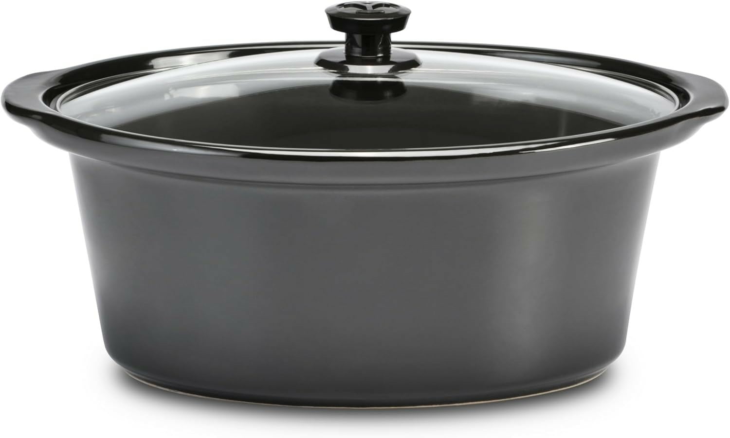 Yellowstone 7QT Slow Cooker in Matte Black
