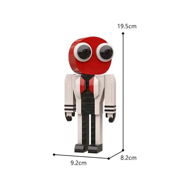 Bloques de construcción de figuras de Anime de amigos arcoíris para niños, regalo para niños, juguete de ensamblaje, modelo de Mini películas de ciudad, personajes, estatuilla de ladrillos