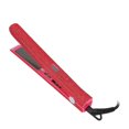 thumbnail image 1 of Professional Red Hair Straightener Titanium Curler Straightening Curling Rhinestone Flat Iron Plug 220V, 1 of 4