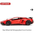 thumbnail image 3 of 1/36 Scale Aventador Lp700-4 Casting Car Model, Zinc Alloy Toy Car For Kids, Pull Back Vehicles Toy Car For Toddlers Kids Boys Girls Gift (red), 3 of 4