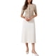 thumbnail image 2 of Cárdigan de verano de manga corta INSPIRE CHIC para mujeres, suéter de punto trenzado con botones, cuello redondo, top corto, talla S, color caqui, 2 of 6
