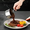thumbnail image 4 of Stainless Steel Mini Cooking Pan With Wooden Handle For Milk Soup And Butter Warming, 4 of 4