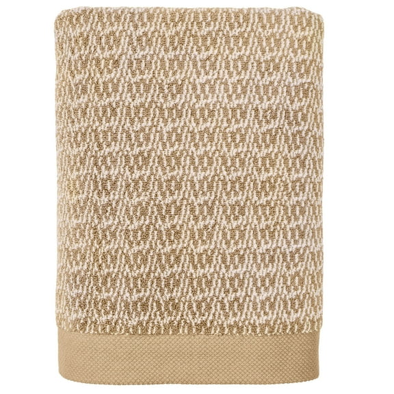 Better Homes & Gardens Signature Soft Cotton Mélange Bath Towel, Almond Biscuit