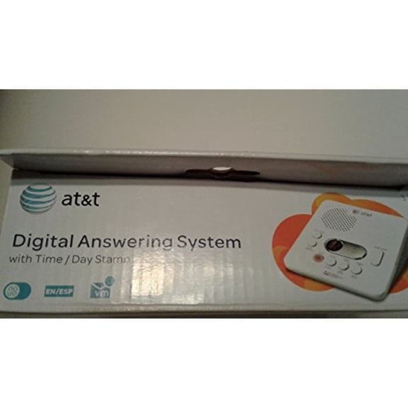 AT&T (1740WH) Digital AnsweSystem with Time and Day Stamp, White