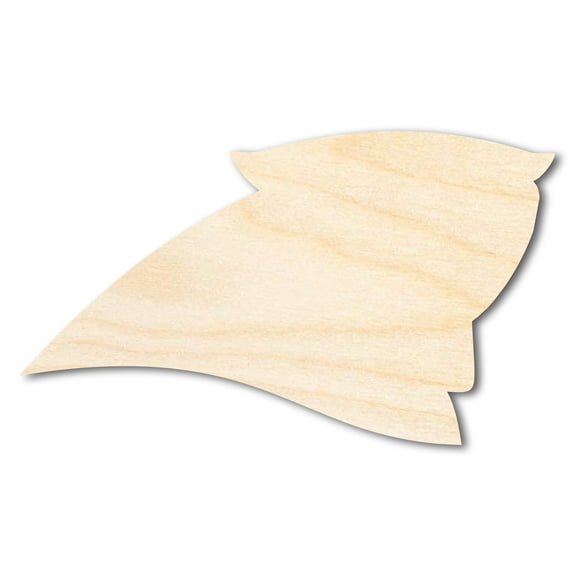 Unfinished Wood Panther Mascot Shape 14" / 1/2"