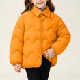 thumbnail image 2 of Abtuhar Children Fall Winter Hooded Casual Outerwear and Jackets Winter Reversible Lapel Padded Coat for 1‑15 Years, 2 of 5