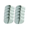 thumbnail image 1 of Destyer Golf Head Covers PU Portable Protector Travel Golf Athlete for Training Light Blue Large 10 Pcs 1Set, 1 of 6