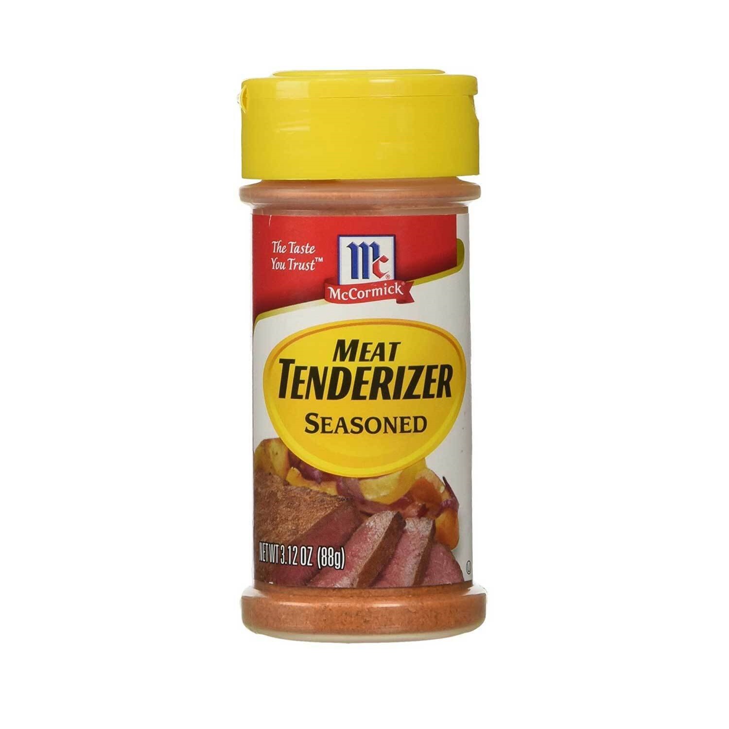 McCormick Seasoned Meat Tenderizer, 3.12 oz 24 Pack