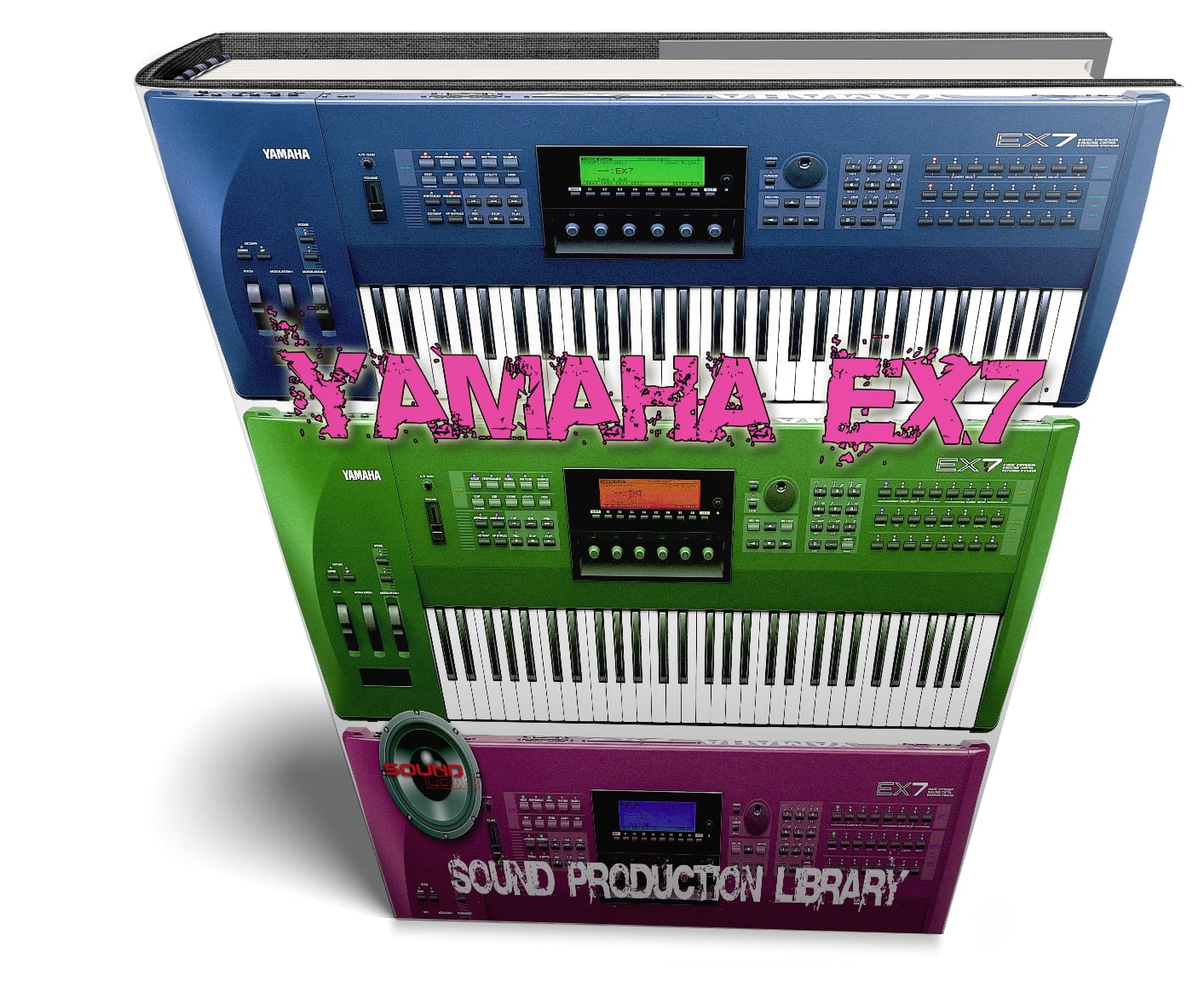 Yamaha EX7 the very Best of Large original WAVE/Kontakt Samples