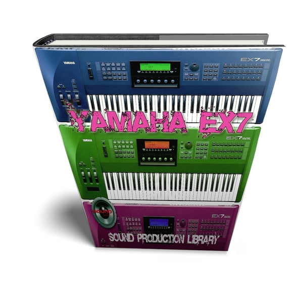 Yamaha EX7 - the KING of 90s - Large original WAVE Samples Library. Download only!