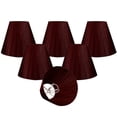 thumbnail image 6 of Royal Designs  Antique Gold Organza Empire Chandelier Lamp Shade, 3" x 6" x 4.5", Clip On-Set of 6, 6 of 6