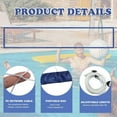 thumbnail image 2 of Adjustable Length 15-25 ft Portable Volleyball Net Set for Outdoor Pool, Backyard & Beach Games, 2 of 5
