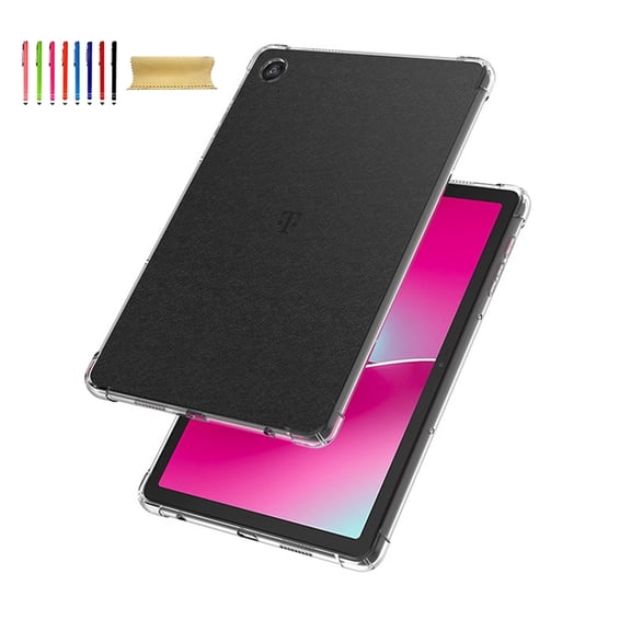 for Revvl Tab 2 Case 2025, Soft TPU Clear Back Cover Slim Fit Anti-Yellow LLightweight Corner Protective Case for T-Mobile Revvl Tab 2 5G 10.1" Tablets, Clear