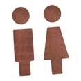 thumbnail image 4 of Señalización de baño para hombres y mujeres, indicador de recordatorio de decoración, señales de baño resistentes, señales de inodoro para Bar, Hotel,, 4 of 9