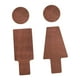 thumbnail image 4 of Señalización de baño para hombres y mujeres, indicador de recordatorio de decoración, señales de baño resistentes, señales de inodoro para Bar, Hotel,, 4 of 9