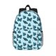 thumbnail image 2 of Hermosas mariposas azules Nueva mochila de moda Patrón de mochila escolar Estampado Mochila ligera 15 pulgadas, 2 of 4