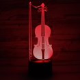 thumbnail image 2 of Luz nocturna Cello3d Illusion, 16 colores cambiantes, control táctil y remoto, decoración del hogar, lámpara LED para mesita de noche y escritorio, Navidad y cumpleaños., 2 of 5