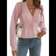 thumbnail image 1 of Suéter Cárdigan de Otoño para Mujer, Tendencia de Moda, Top de Larga, Chaqueta Informal, Suéter con Botones para Vacaciones. XL, 1 of 8