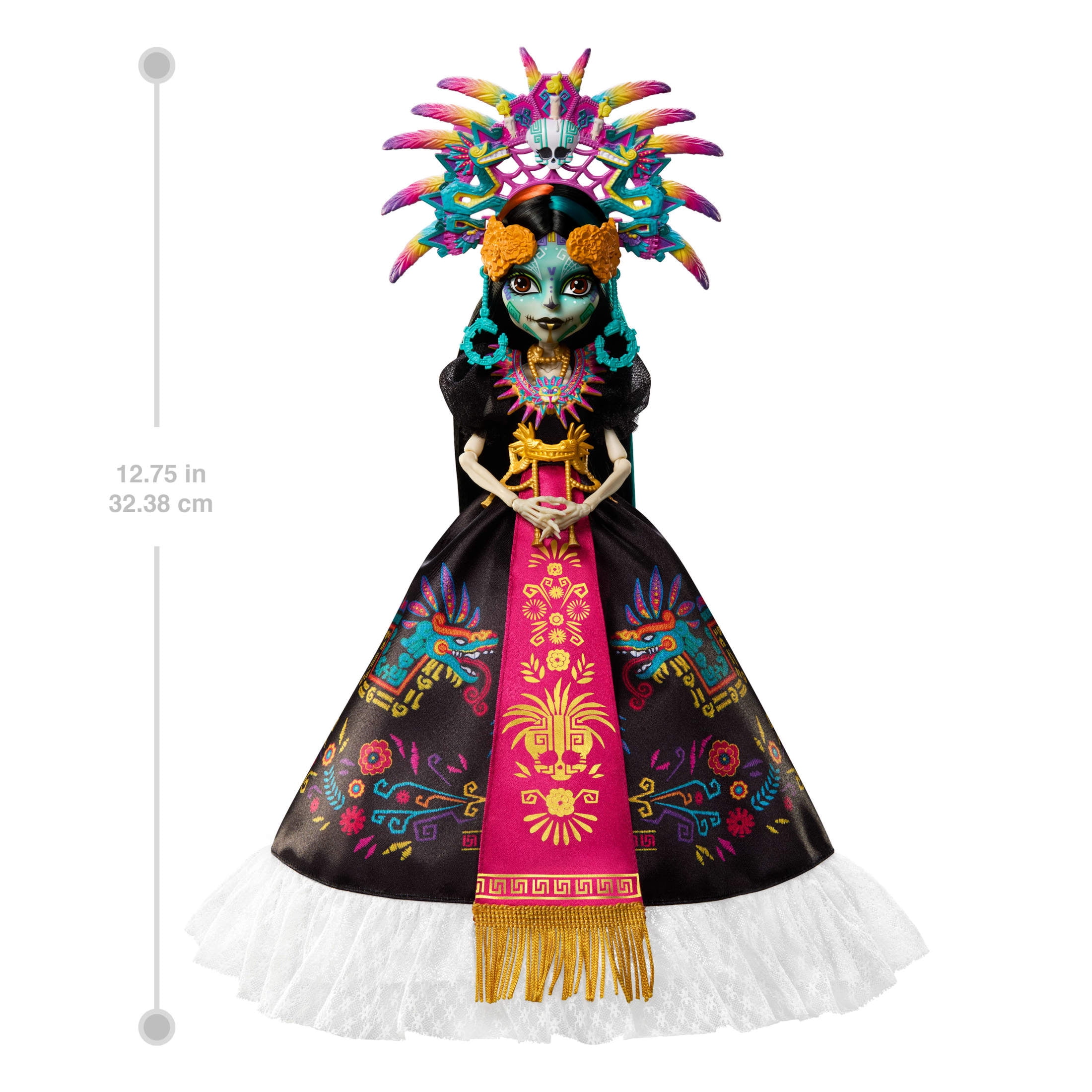Monster High Skelita Calaveras Collectible Doll, Día de Muertos