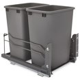 thumbnail image 1 of Botes de Basura Rev-A-Shelf Doble Extraíble 35 Cuartos 8.75 Galones, 1 of 9
