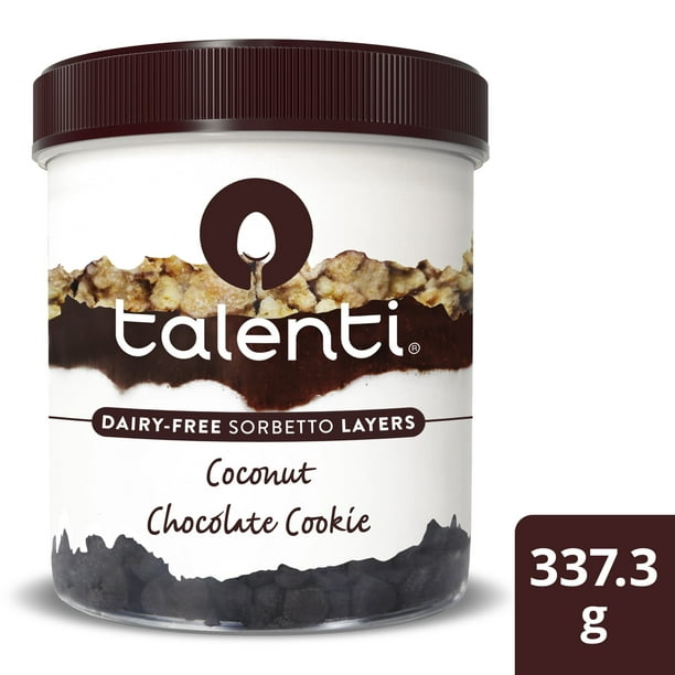 Talenti Dairy-free Sorbetto Coconut Chocolate Cookie 3373g - Walmartcom