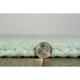 thumbnail image 4 of Serenity 1259 Turquoise Burst Area Rug, Size - 8'6" x 11'6", 4 of 4