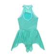 thumbnail image 4 of YEAHDOR Kids Girls Sleeveless Sequins Skating Leotard Dress Lyrical Modern Dance Costume, 4 of 7