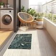 thumbnail image 4 of Yayeee Doormat for Inside 20"x32" Absorbent Low-Profile Washable Non-Slip Rubber Backed Entryway Rug, Floral Forest Scene, 4 of 8