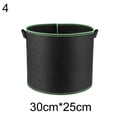 thumbnail image 7 of Naierhg Non-woven Fabric Planting Bag Handle Round Flower Pot Container Gardening Tool,50*30cm, 7 of 7
