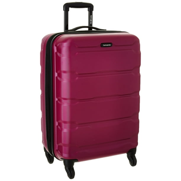Equipaje Samsonite Omni PC Hardside de 24 pulgadas, color rosa radiante