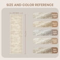thumbnail image 4 of Roxstand 2'x6' Washable Runner Rug, Vintage Distressed Hallway Entrance Kitchen Rugs, Non Slip Stain Resistant Farmhouse Rug, Beige, 4 of 9
