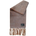 thumbnail image 2 of Bufanda Artesanal AlpacaGrayBrown 1Pza Gris/Café 170cm x 21cm Hechas a Mano Alpaca., 2 of 4