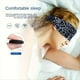 thumbnail image 4 of Auriculares Compatible con Bluetooth Bandana Deportiva Boho Diadema Auriculares HD Altavoces Finos Música para Durmientes CallingYoga,B, 4 of 5