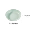 thumbnail image 3 of PBAZIH Whisker Fatigue Bowl Shallow Food Tray for Cats, Dogs, Kittens, Lightweight Plastic Pet Dish, Whisker Friendly Design, Ideal for Reducing Whisker Pressure During Mealtime, 3 of 6