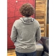 thumbnail image 2 of Indian Motorcycle Women's I Script Patch Hoodie, Gray | 2864968, 2 of 7