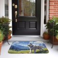 thumbnail image 5 of Pofeuu Blue Sky Dog Print Hem Mat 40x60 - Multipurpose Doormat for Indoor & Outdoor Use - Welcome Your Guests with our Entrance Mat, 5 of 6
