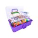 thumbnail image 2 of Kit de manualidades DIY - Estuche portátil con accesorios, compartimentos categorizados, material de arte creativo para niñas - Más de 140 piezas, 2 of 6