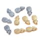 thumbnail image 2 of 40PCS, colgante de piña de acero inoxidable, etiqueta colgante hidráulica, accesorio colgante DIY, accesorio hecho a mano, 2 of 4