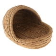thumbnail image 1 of Destyer Natural Woven Grass Straw Pet Nest for Rabbits and Hamsters Handmade and Eco-friendly Type1 1Set, 1 of 6