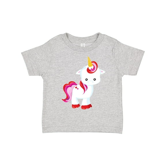 Inktastic Cute Unicorn, Little Unicorn, Magic Unicorn Girls Toddler T-Shirt