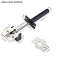 thumbnail image 3 of MOMOJIA Hidden Security Door Chain Lock Anti-theft Chain Spike Lock for Home Hotel, 3 of 21