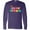 Purple, variant on Inktastic It's My Birthday Letters Long Sleeve T-Shirt