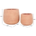 thumbnail image 4 of SAFAVIEH Jasper Assorted Cylinder Terracotta Ficonstone Solid Plant Pot 2 Count, 4 of 7