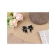 thumbnail image 5 of INSPIRE CHIC Elegant Rhinestones Bow Brooch Sparkles Bow Tie for Women, 5 of 5