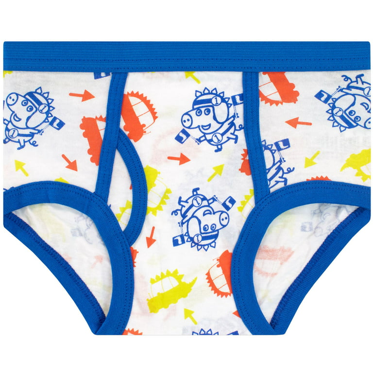 Peppa Pig Boys Underwear Pack of 5 George Pig Multicolor Size 2T - 7 