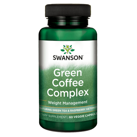 Swanson Green Coffee Complex 60 Veg Caps
