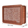 thumbnail image 3 of IMENGL Exquisite Counter Box With Counter Simple Home Counter Bank Wooden Handicrafts 2ml Change Sorter,Big Bank,Cat Bank,Pug Bank,Kids Bank,Change Counter,Girls Stuff,Baby Stuff,Miniature Locker,Sa, 3 of 6