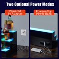 thumbnail image 4 of Yiwa 40-Inch 3-Tier LED Lighted Liquor Bottle Display – RGB Shelf with APP, Remote, Music Mode, Timer, Plug & Play Bar Rack for Home, Restaurants, Parties, 4 of 8
