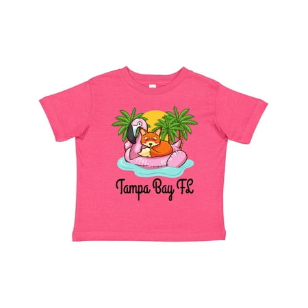 

Inktastic Tampa Bay Florida Flamingo Gift Toddler Toddler Girl T-Shirt